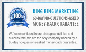 Ring Ring Marketing 60-Day Money-Back Guarantee